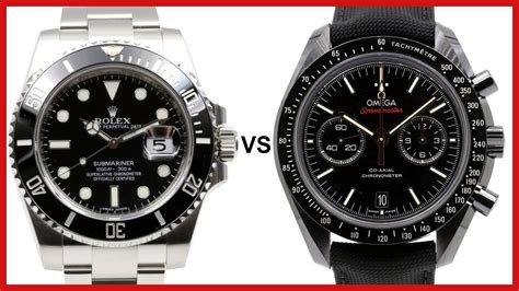 is omega cheaper than rolex|rolex submariner vs omega speedmaster.